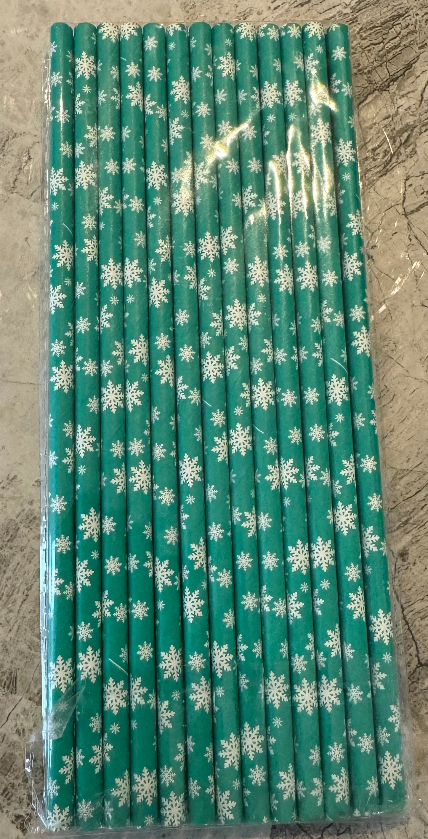 Christmas straws